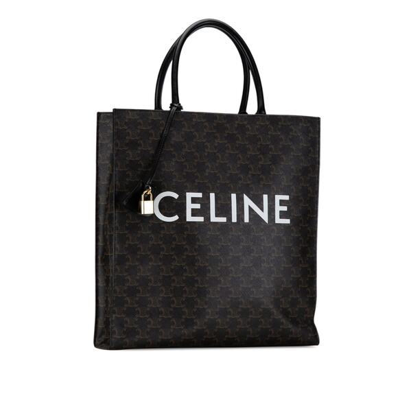Celine Large Triomphe Cabas Vertical Tote - Picture 1 of 10